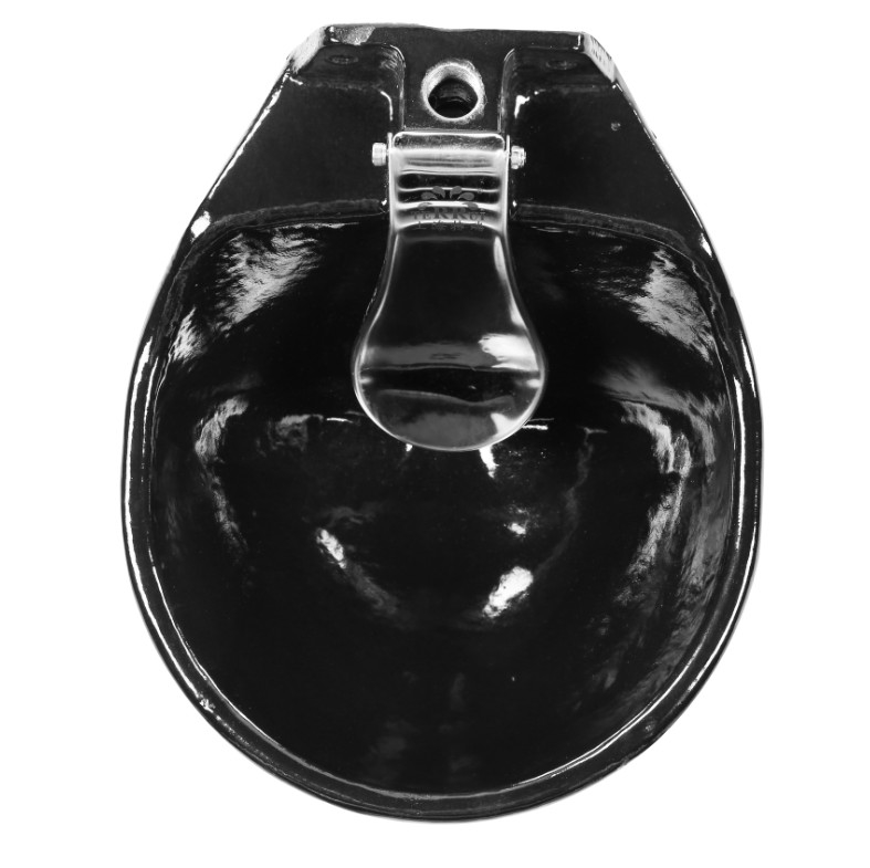 Stylowa czarna miska z dużą pojemnością 1,7 l i wagą 4,7 kg