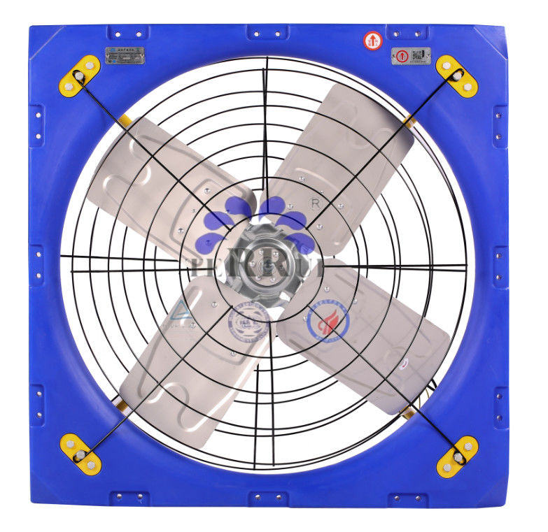 38 wentylator wentylacyjny dla zwierząt hodowlanych dla maksymalnego przepływu powietrza 27000 m3/h i mocy wejściowej 410w