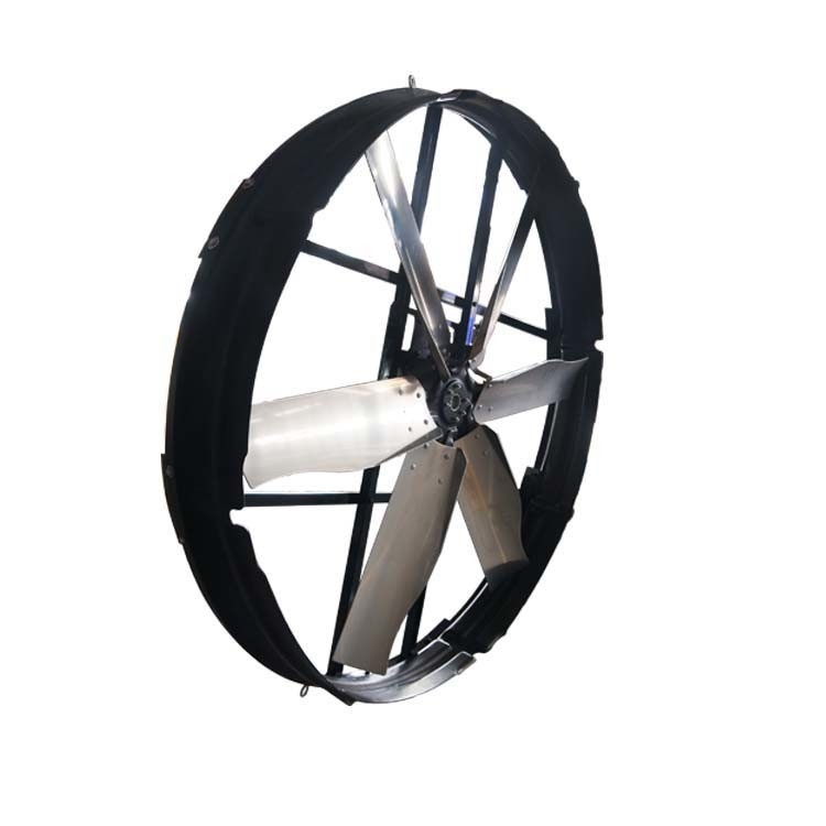 2000W 72 panel wentylator z poziomem ochrony IP55 i prędkością obrotową 345 r/min dla przemysłowych spalin