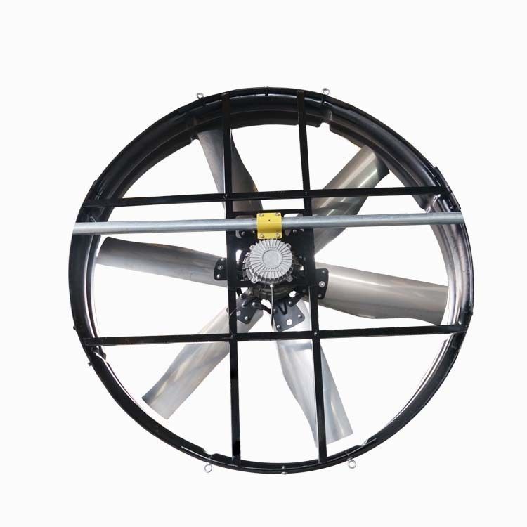 Przemysłowy wentylator wydechowy o średnicy łopatki wentylatora 72'/1.83m i maksymalnym przepływie powietrza 120000m3/h