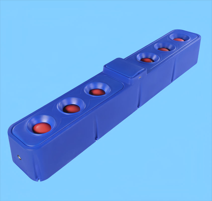 Woda dla bydła TPT401BLH to niebieski, odporny na korozję, sześciokątny korytarz