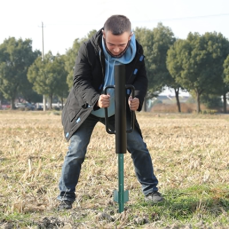 Ciężki T-post dla rancza z dostosowalnym kolorem Wysokiej jakości stalowa koła łatwa instalacja
