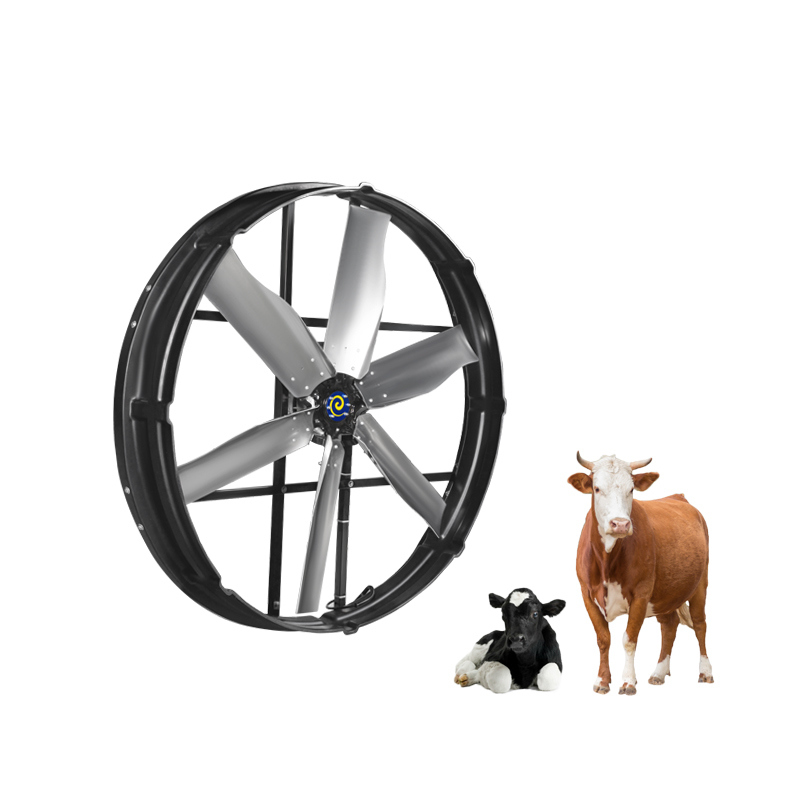 Moc 2000W Wentilator wydechowy przemysłowy IP55 Poziom ochrony 60mm Instalacja rur 345r/min Prędkość obrotowa