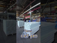 Przenośny polietylowy pióro dla cieląt Panel boczny Izolowane i odporne na działanie pogody