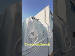 Zmiennik wentylacyjny Łóżeczki dla cieląt Łatwe do czyszczenia Zaprojektowane pod każdą pogodę