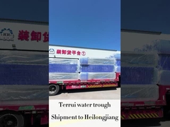 6 zestawów 1800W Elektryczne ogrzewanie 260L Błękitny LLDPE Hodowlany automatyczny podlewacz z regulacją temperatury