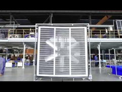 Przemysłowa wentylacja dymu ogniowy dymu wydechowy wentylator 72 panel wentylator