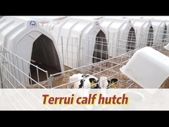 Wentylowany domek dla cieląt